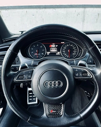 Audi RS7 cena 173900 przebieg: 99700, rok produkcji 2014 z Poznań małe 781